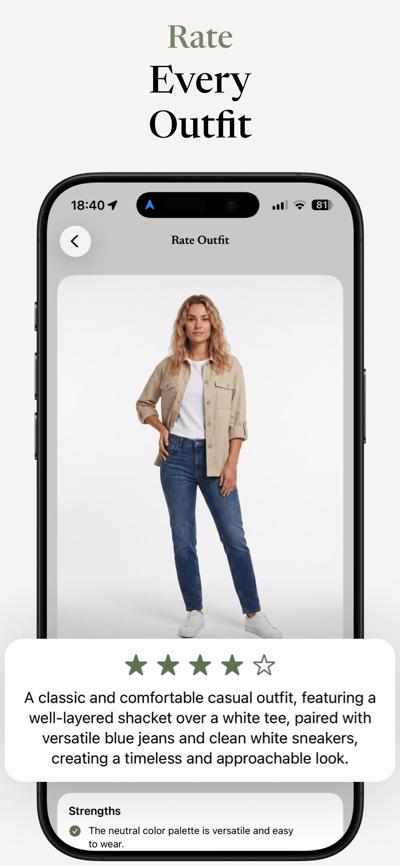 MyDrobe app screenshot